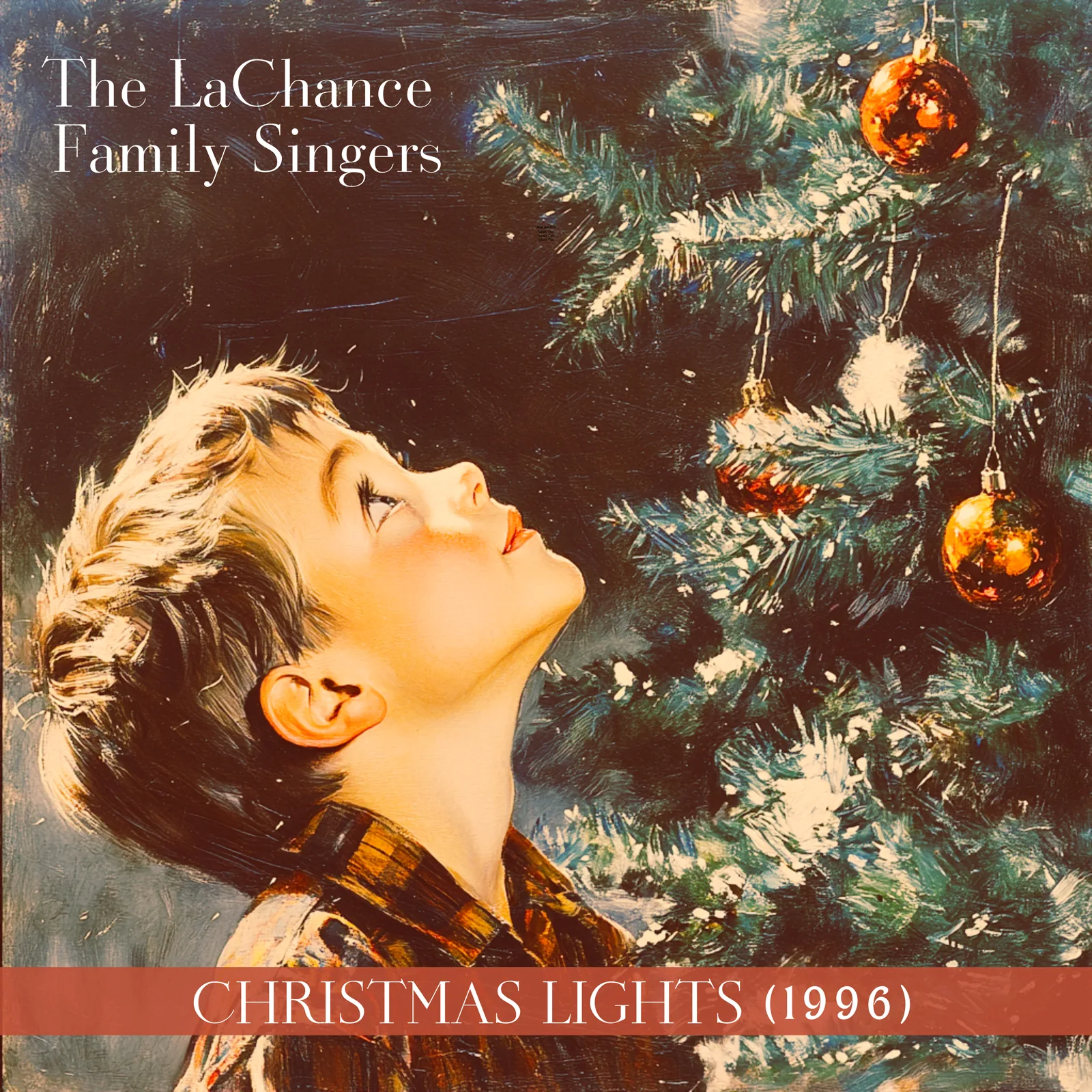 The LaChance Family Singers Christmas Lights Album Cover