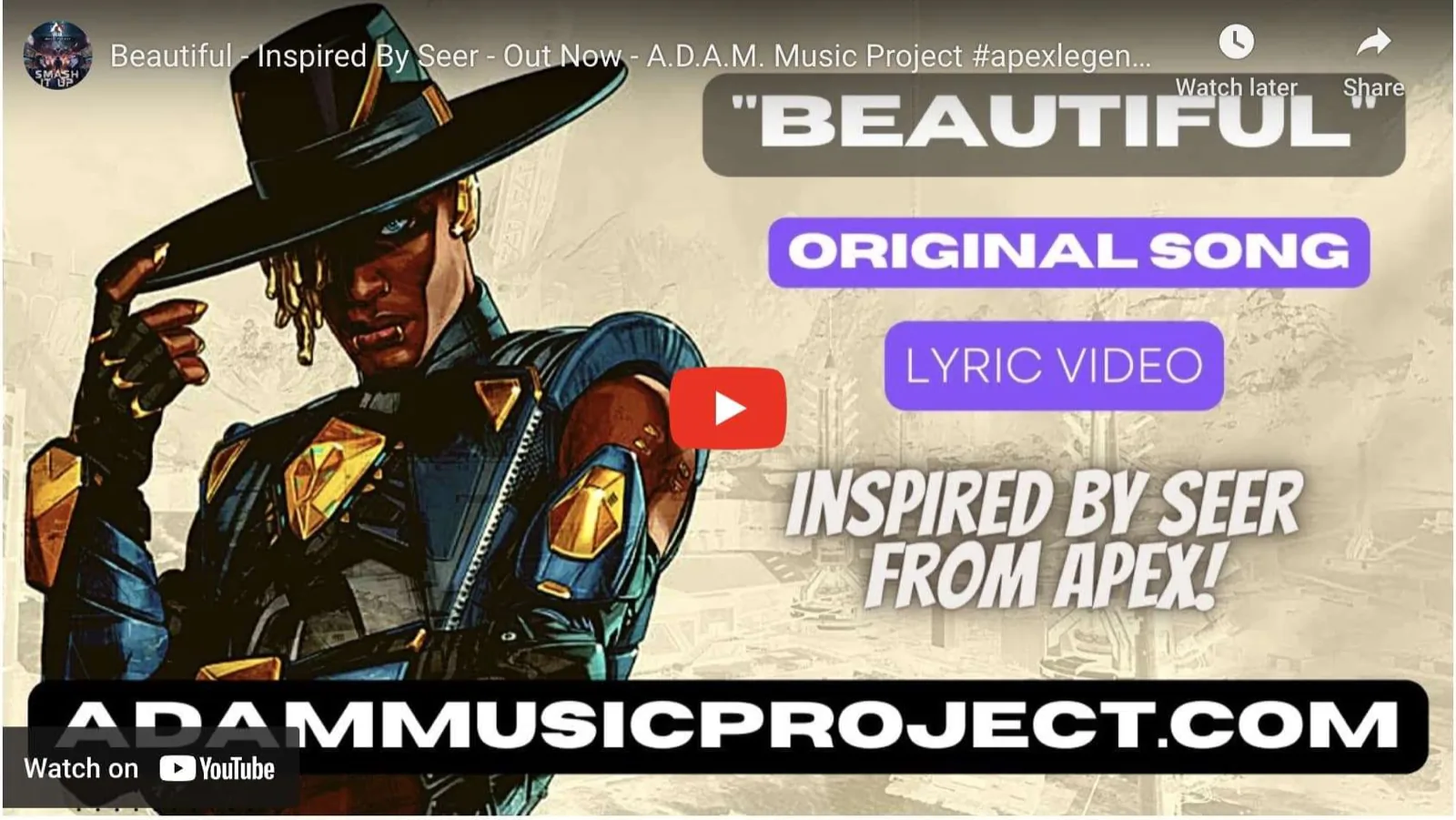 Beautiful – Inspired By Seer – A.D.A.M. MUSIC PROJECT
