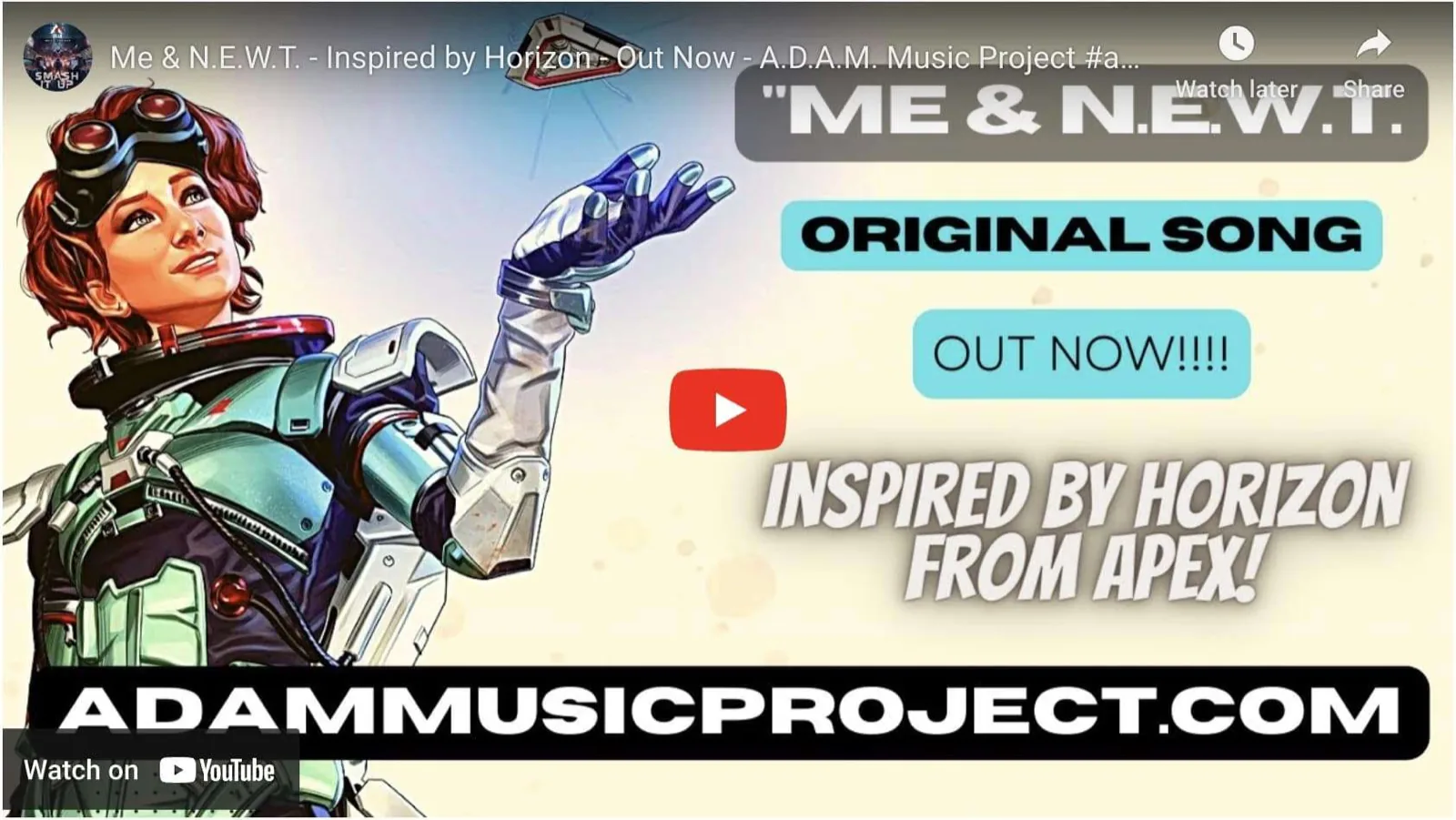 Me & N.E.W.T. – Inspired by Horizon – A.D.A.M. MUSIC PROJECT