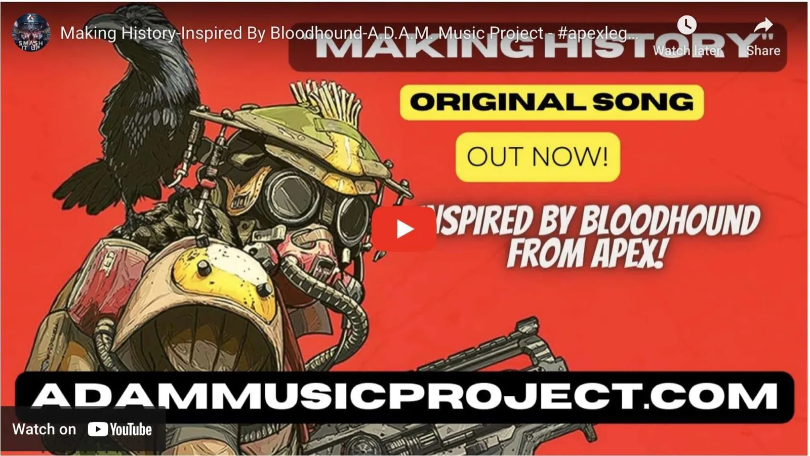 Making History-Inspired By Bloodhound-A.D.A.M. MUSIC PROJECT