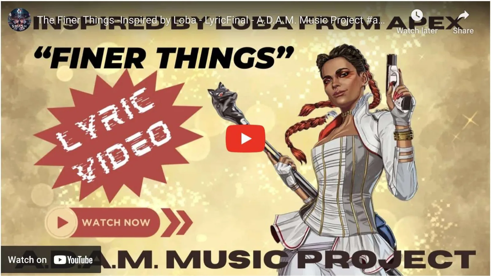 The Finer Things -Inspired by Loba – LyricFinal – A.D.A.M. MUSIC PROJECT