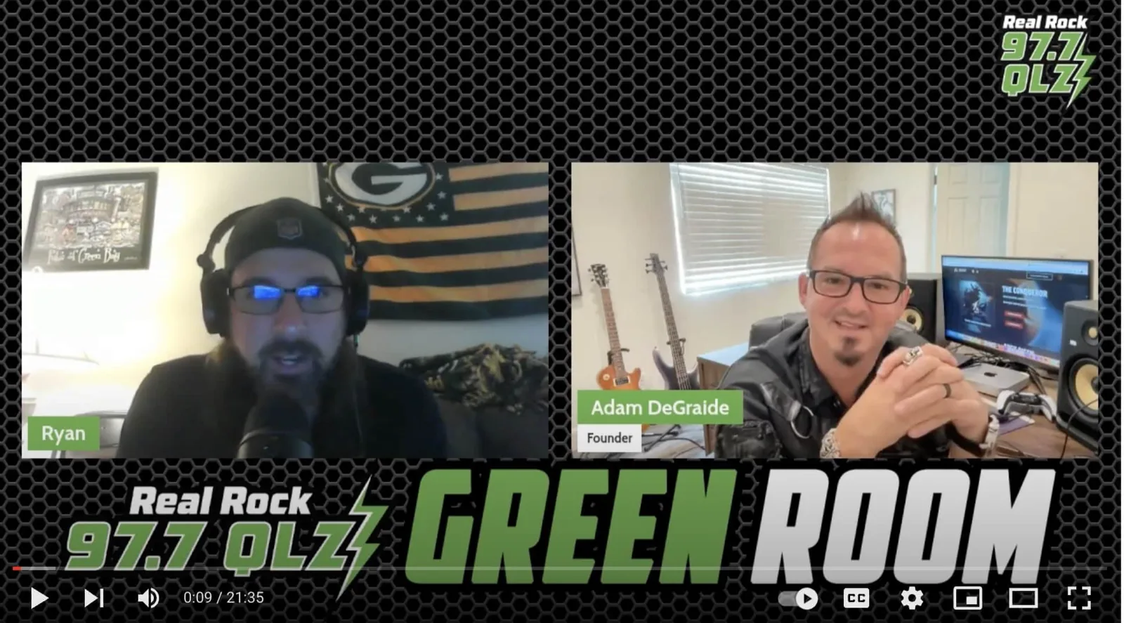 WQLZ interview with Adam DeGraide