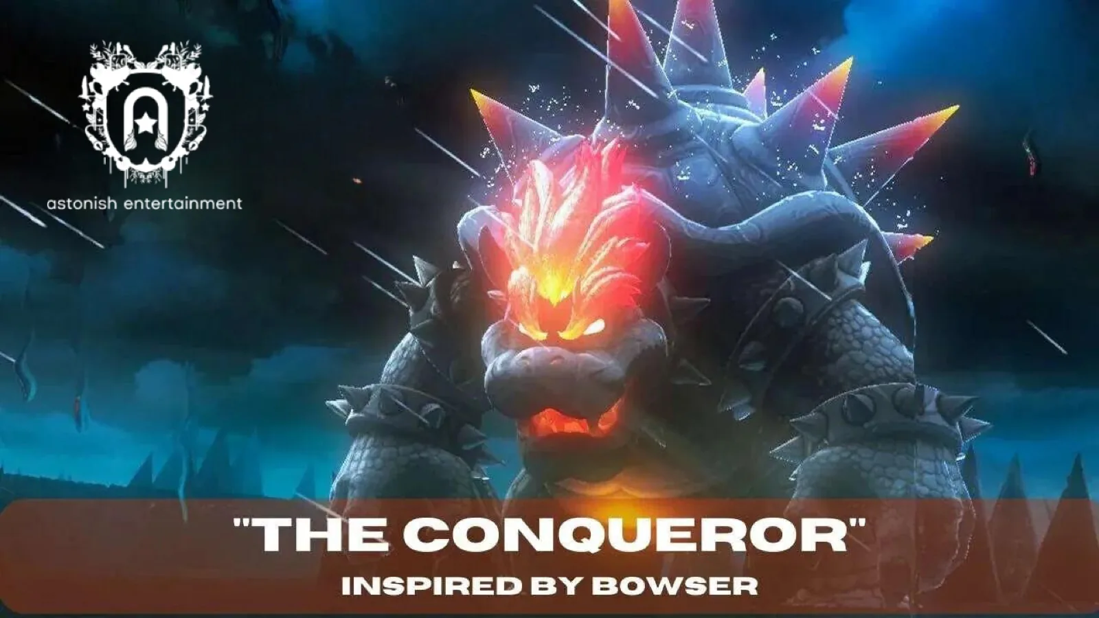 ADAM Music Project The Conqueror Official Music Video Inspired by Bowser from Super Mario Brothers